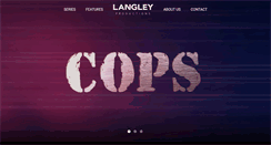 Desktop Screenshot of langleyproductions.com